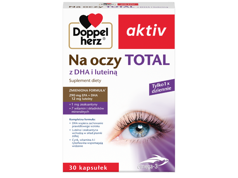 Doppelherz Aktiv na oczy TOTAL, kapsułki, 30 kaps.
