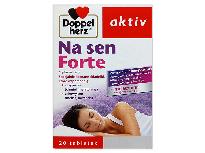 Doppelherz Activ na sen FORTE, tabletki, 20 tabl.