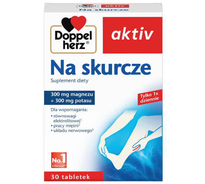 Doppelherz Aktiv na skurcze, tabletki, 30 tabl.