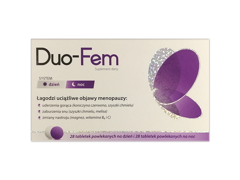 Duo-Fem dzień i noc, tabletki, 2 x 56 tabl.