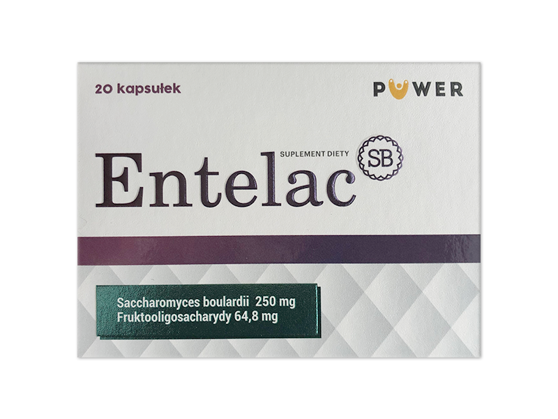 Entelac SB, kapsułki, 20 kaps.