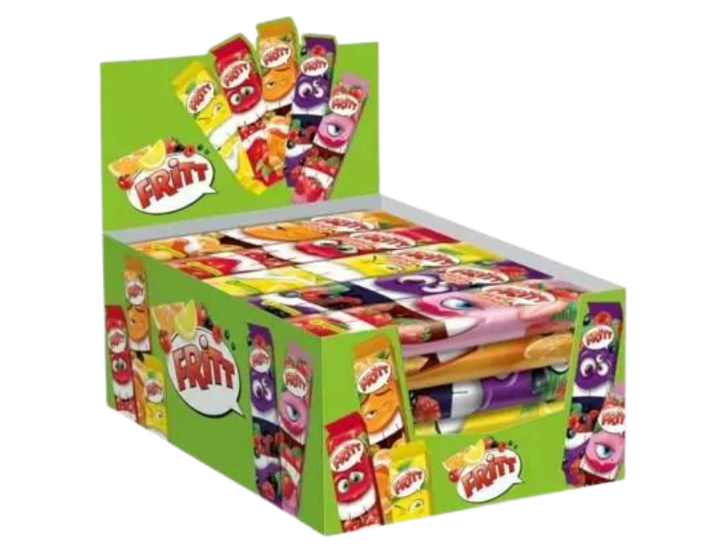 FRITT guma rozpuszczalna z witaminą C, gumy do żucia, 3 szt.