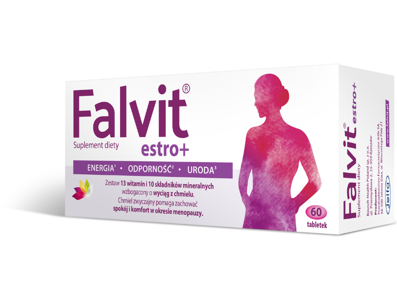 Falvit Estro+, tabletki, 60 tabl.