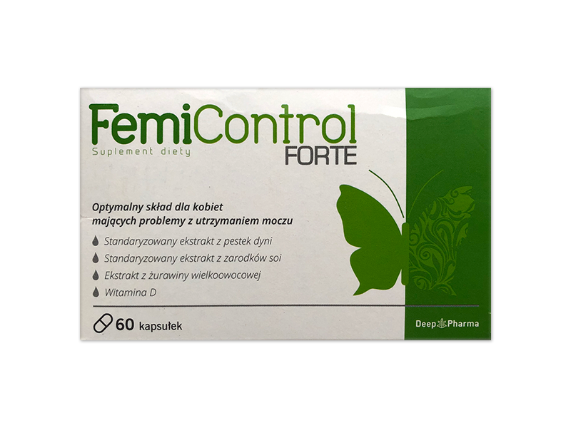 FEMICONTROL FORTE, kapsułki, 60 kaps.