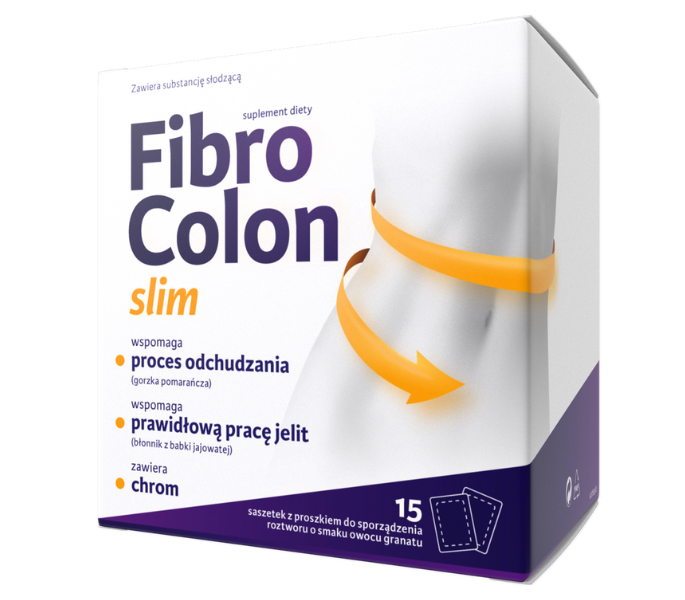Zdrovit Fibro Colon Slim, saszetki, 15 sasz.