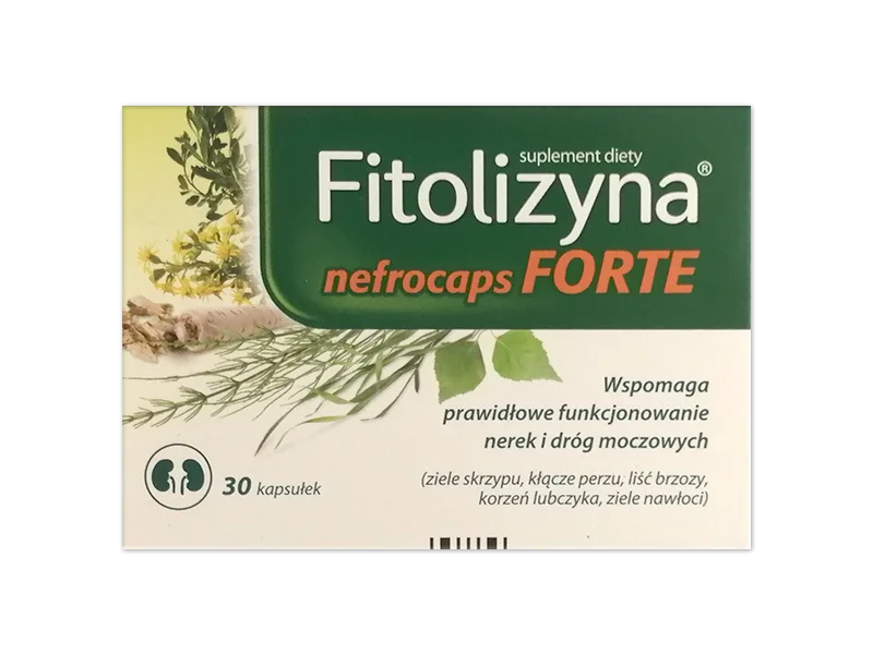Fitolizyna Forte Nefrocaps, kapsułki, 30 kaps.