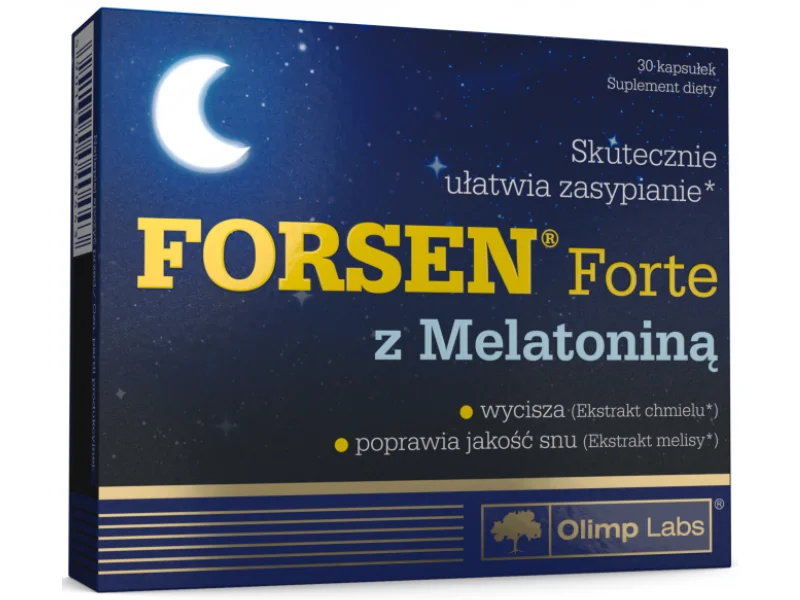 Olimp Forsen FORTE z melatoniną, kapsułki, 30 kaps.