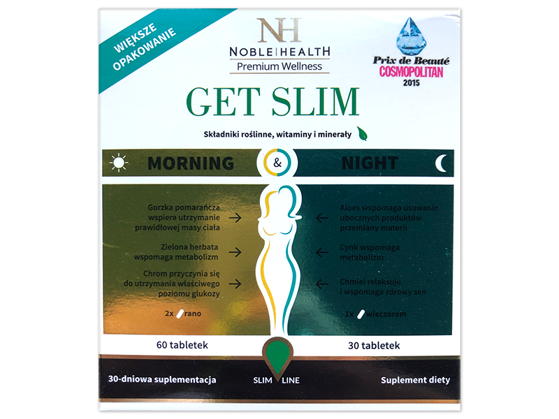 Get Slim Morning Night, tabletki, 90 tabl.