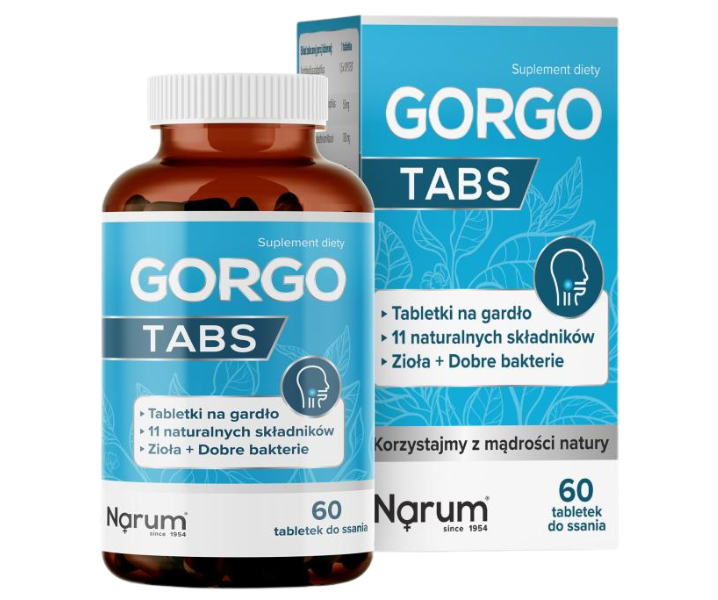 Gorgo Tabs, tabletki do ssania, 60 tabl.