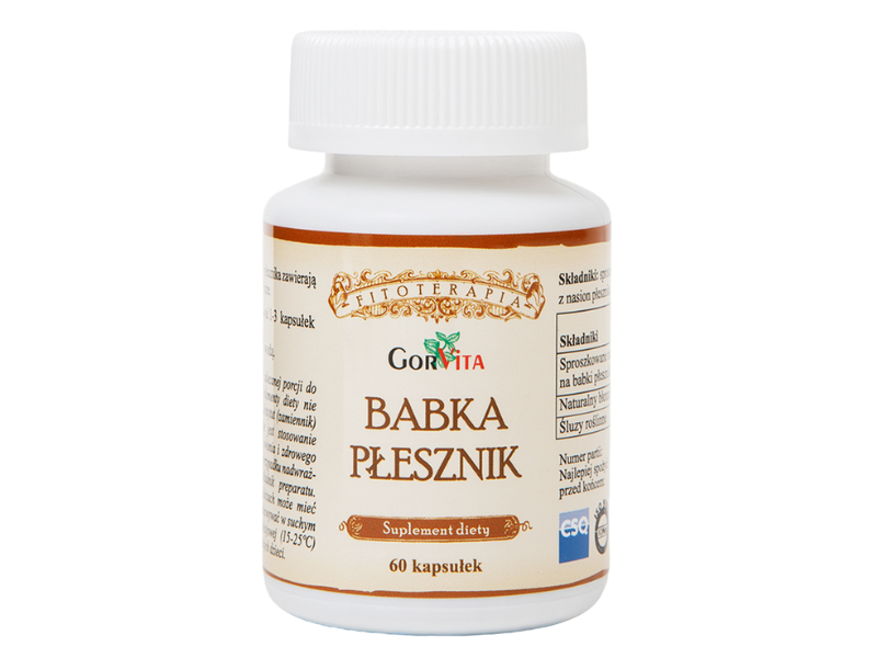 Babka płesznik, kapsułki, 60 kaps.