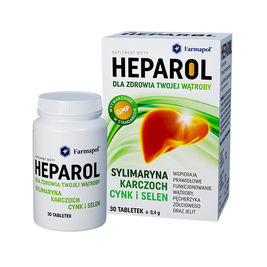 Heparol, tabletki, 30 szt.