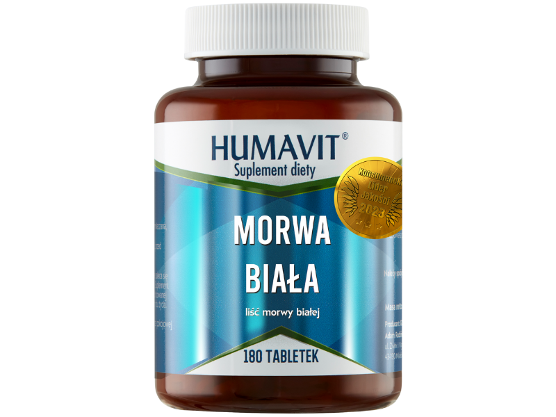 HUMAVIT Morwa biała, tabletki, 180 tabl.