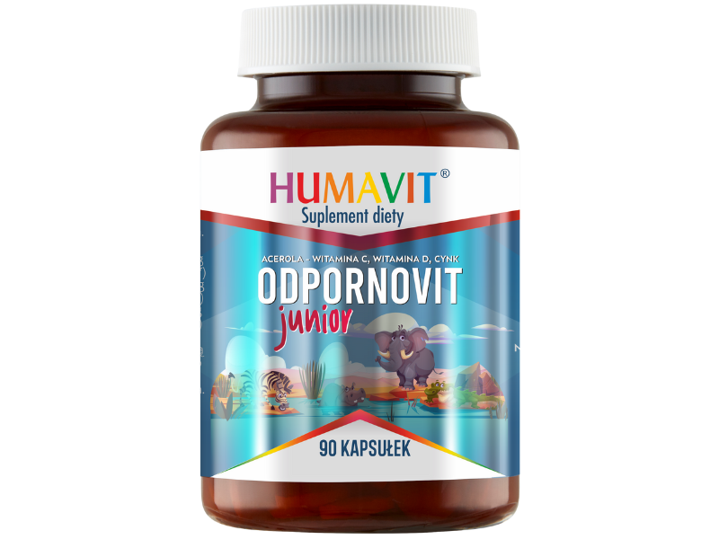 Humavit Odpornovit Junior, kapsułki, 90 kaps.