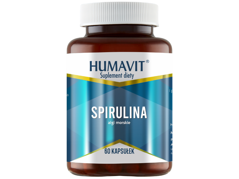 HUMAVIT Spirulina, kapsułki, 60 kaps.