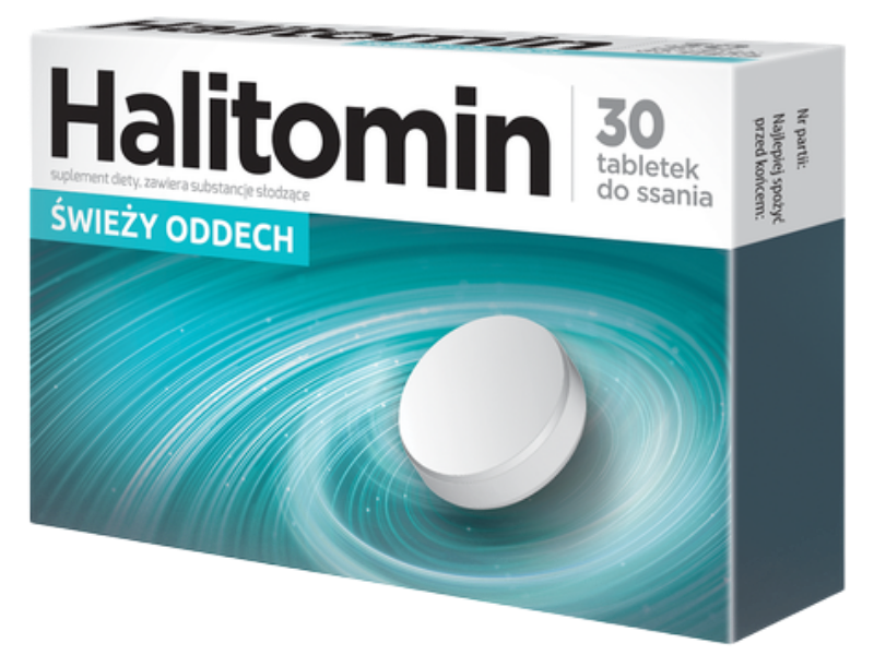 Halitomin, tabletki do ssania, 30 tabl.