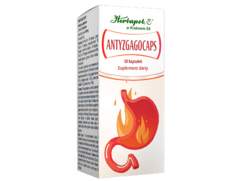 Herbapol Kraków Antyzgagocaps, kapsułki, 30 kaps.