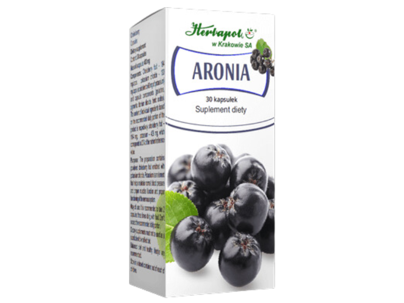 Herbapol Kraków Aronia, kapsułki, 30 kaps.