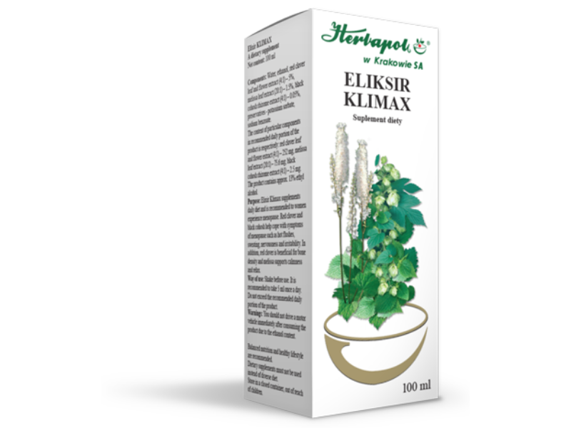 Herbapol Kraków Eliksir klimax, płyn doustny, 100 ml