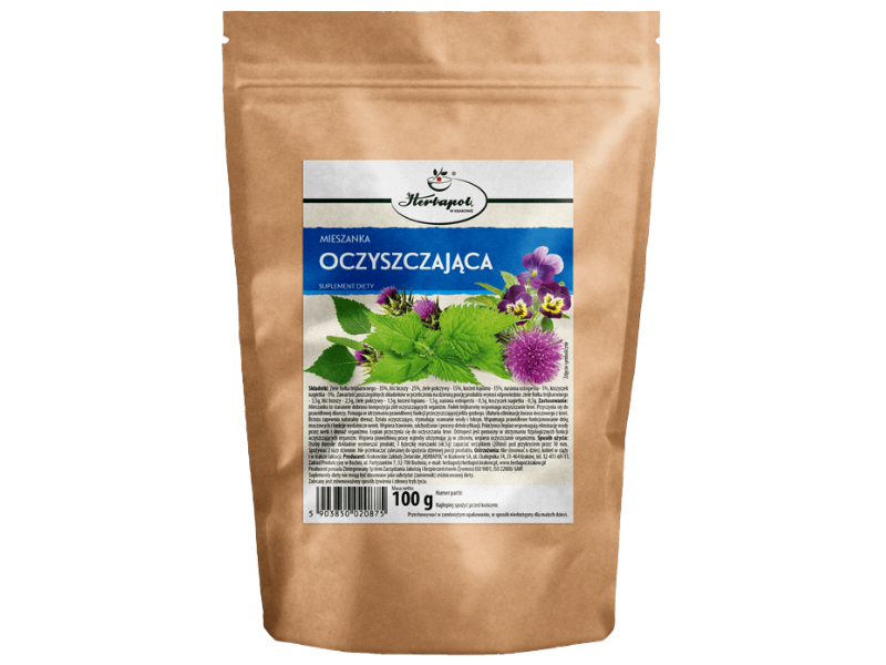 Herbapol Kraków mieszanka oczyszczająca, zioła do zaparzania