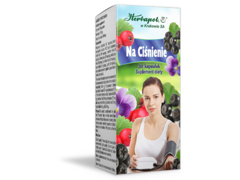 Herbapol Kraków na ciśnienie, kapsułki, 30 kaps.