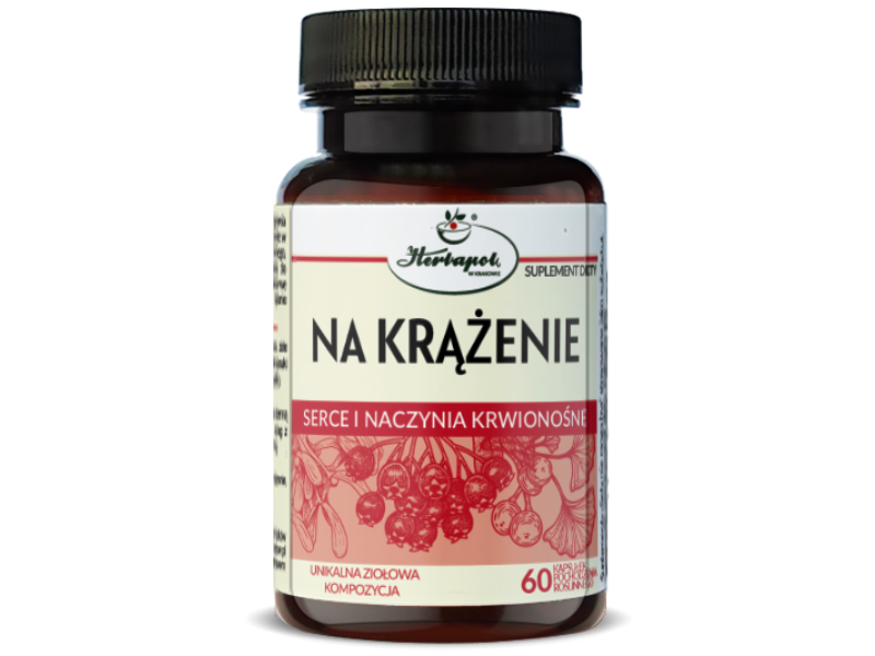 Herbapol Kraków na krążenie, kapsułki, 60 kaps.