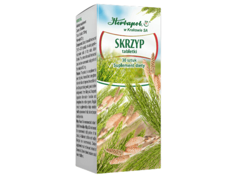 Herbapol Kraków Skrzyp, tabletki, 30 tabl.