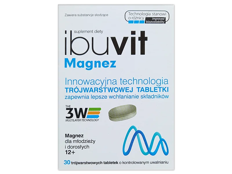 Ibuvit Magnez, tabletki, 30 tabl.