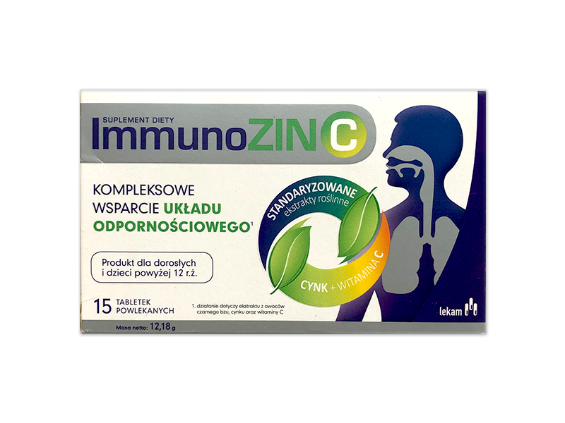 Immunozin C, tabletki, 30 tabl.