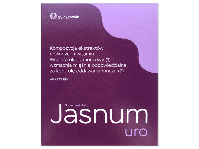 Jasnum uro, kapsułki, 60 kaps.