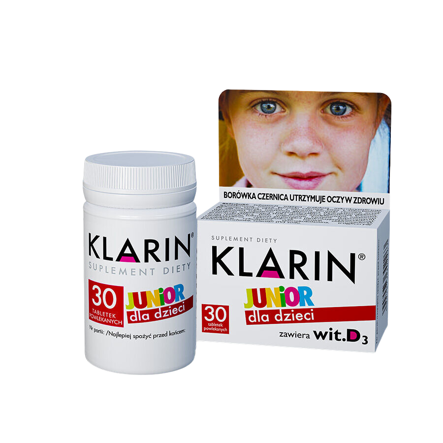 Klarin Junior, tabletki, 30 tabl.