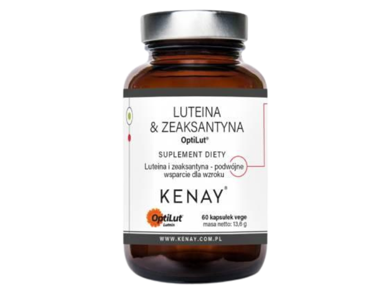 Kenay luteina zeaksantyna Optilut, kapsułki, 60 kaps.