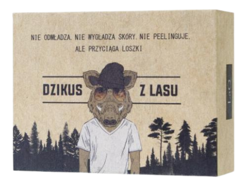 LaQ Dzikus z lasu Mydło dla facetów, 85 g