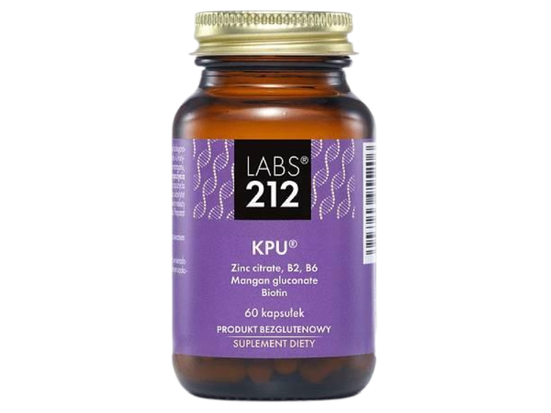 Labs212 KPU, kapsułki, 15 mg cynku, 60 kaps.