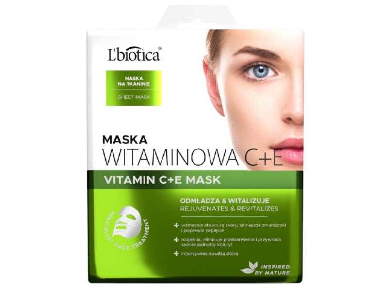 L’biotica Maska Witaminowa C+E, 23 ml
