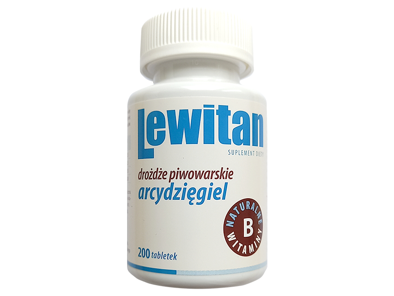 Lewitan AO z arcydzięglem, tabletki, 200 tabl.