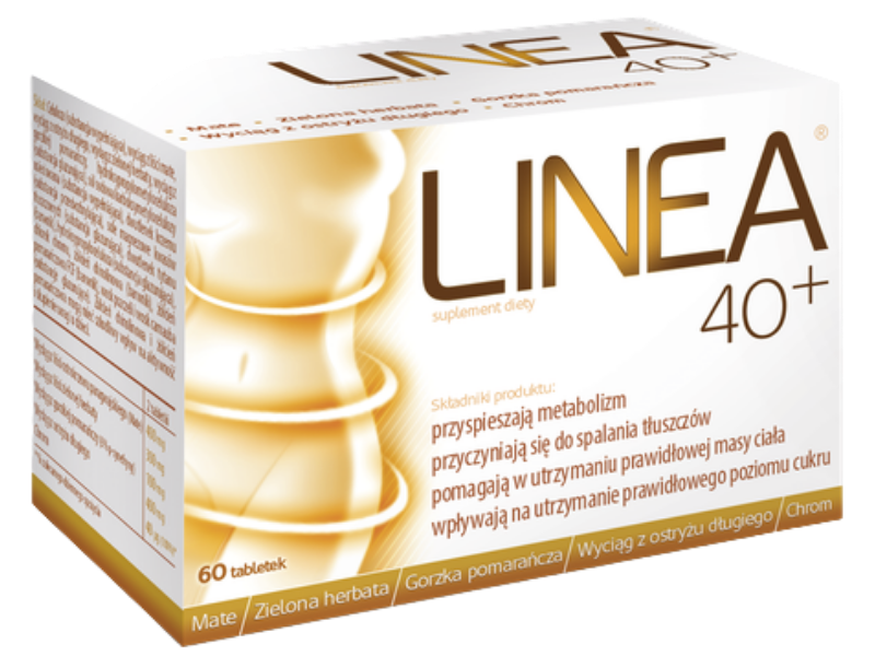 Linea 40 +, tabletki, 60 tabl.