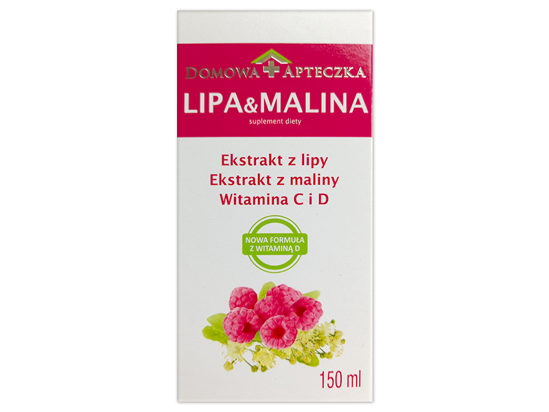 Domowa Apteczka Lipa & Malina, płyn, 150 ml