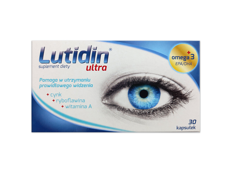 Lutidin ultra, kapsułki, 30 kaps.