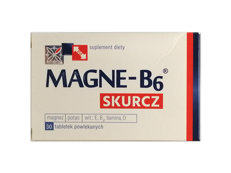 Magne B6 Skurcz, tabletki, 30 tabl.