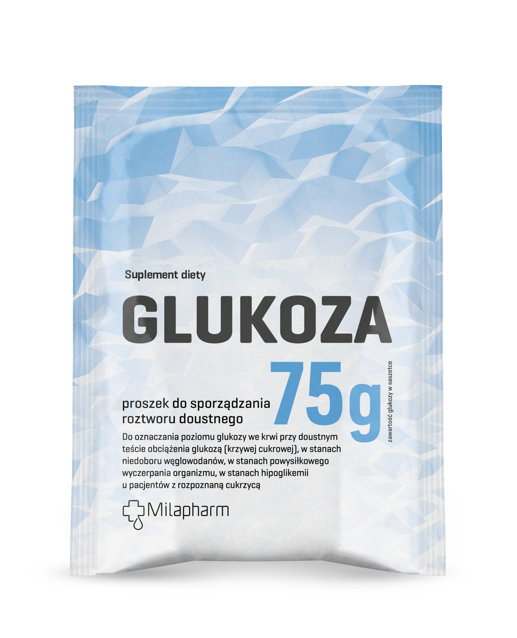 Milapharm Glukoza, proszek, 75 g