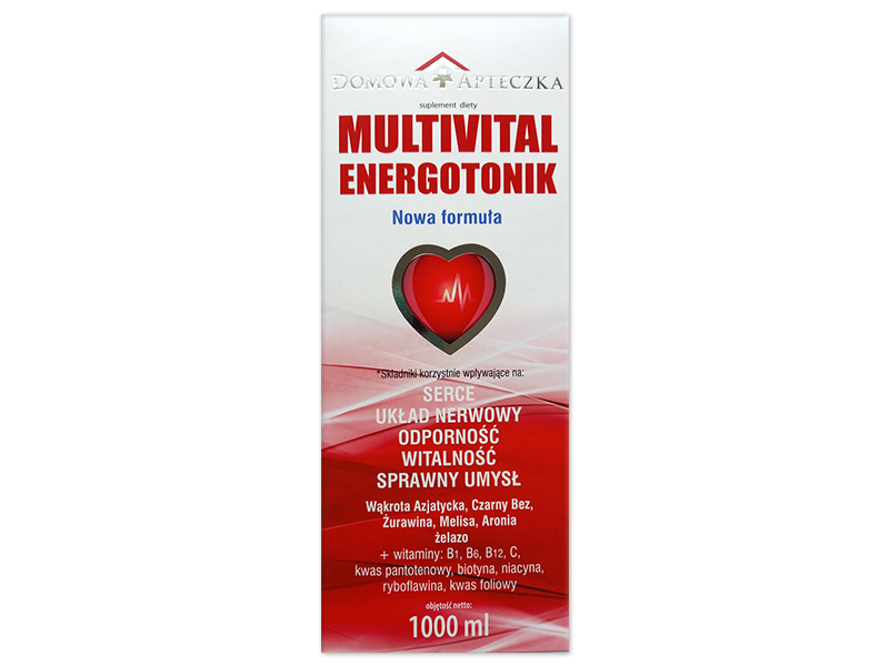 Multivital Energotonik, płyn doustny, 1000 ml