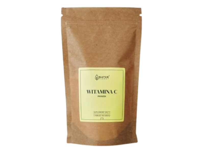 NaturPlanet Kwas L-Askorbinowy Witamina C, proszek, 1000 mg, 1000 g