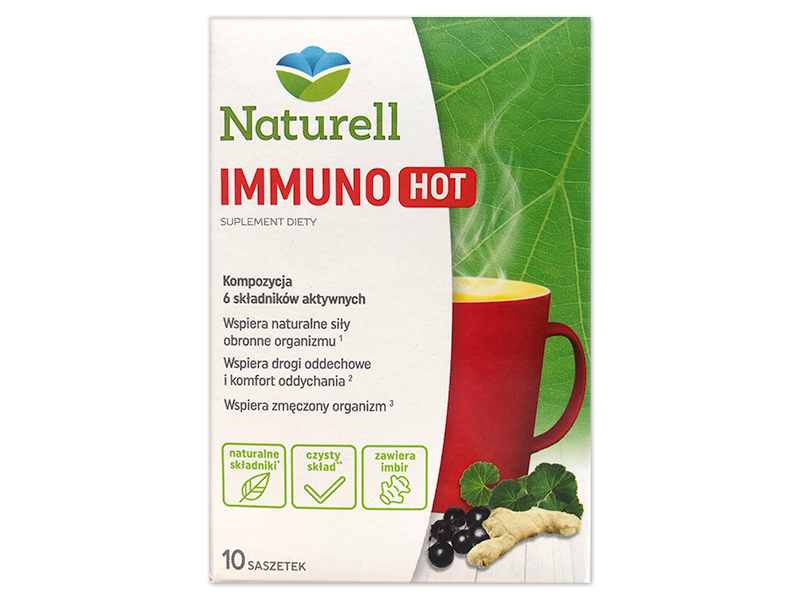 Naturell Immuno Hot, saszetki, 10 sasz.