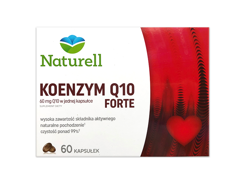 Naturell Koenzym Q10 Forte, kapsułki, 60 kaps.