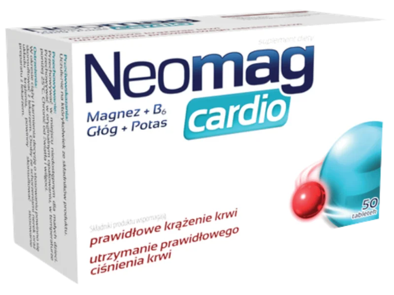 NeoMag Cardio, tabletki, 50 tabl.