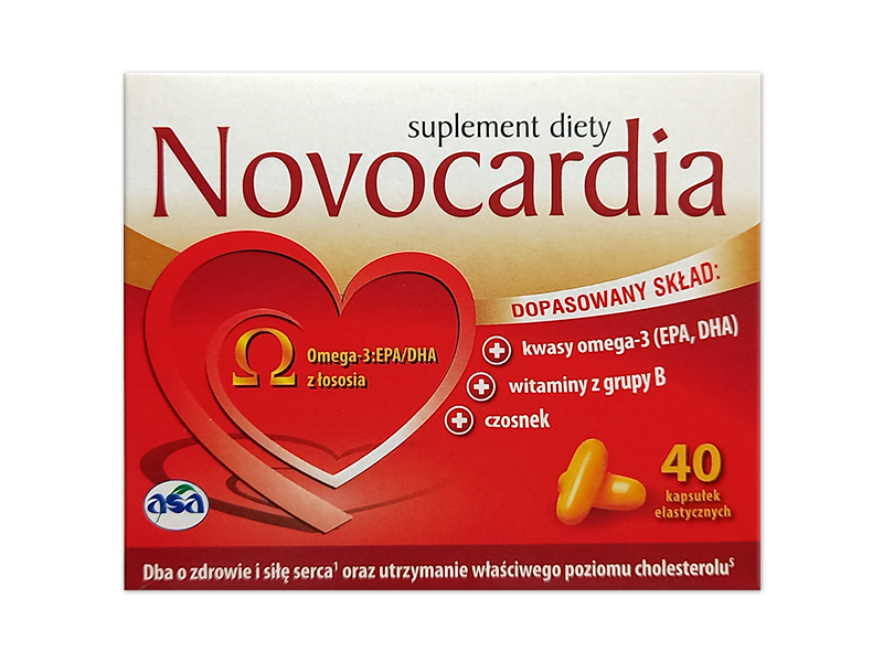 Novocardia, kapsułki, 40 kaps.