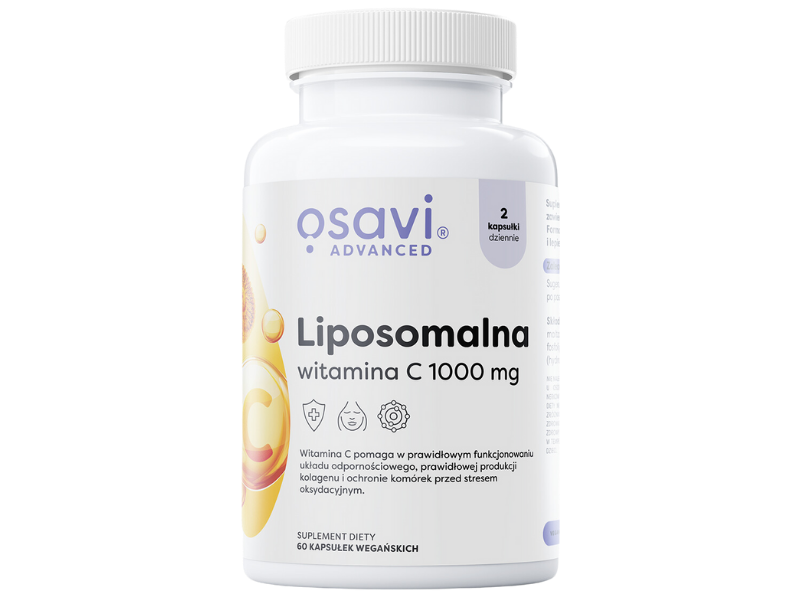 Osavi liposomalna witamina C, kapsułki, 120 kaps.