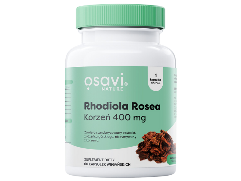 Osavi Rhodiola Rosea różeniec górski, kapsułki, 120 kaps.
