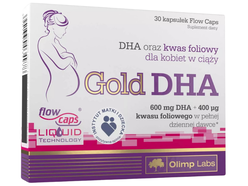 Olimp Gold DHA, kapsułki, 30 kaps.