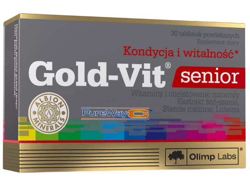 Olimp Gold-Vit Senior, tabletki, 30 tabl.